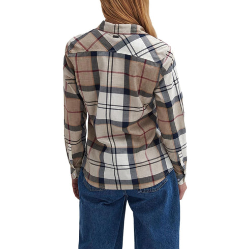 Camicia Donna dal design classico, modello Berton, con bottoni frontali